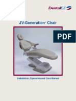 DentalEZ J-V Generation Chair - User and Maintenance Manual (2004)