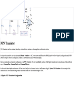 NPN Transistor Tutorial - The Bipolar NPN Transistor