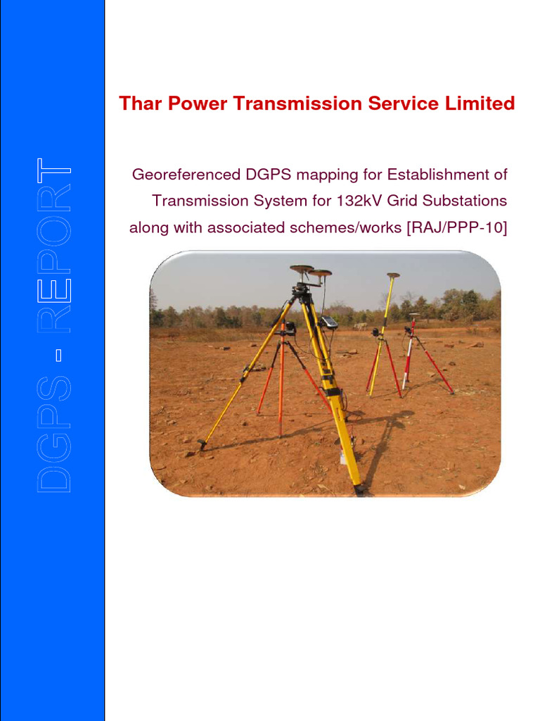 0 0 1111712612161DGPSReport | PDF | Topography | Desert