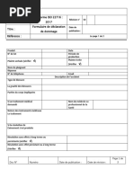 Procédure de Réception des Matières Premières | PDF