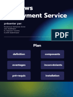 Windows Deployment Service: Présenter Par
