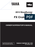 FX Ho FX Cruiser Ho: 2013 Waverunner