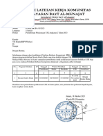 Usulan Permohonan Ujk BLKK Bayt Al-Munajat Angkatan Ii