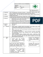 SOP PENCATATAN SPESIMEN