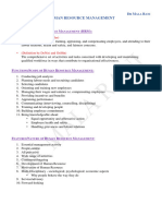 Concept, Functions and Features of HRM