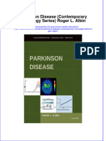 Parkinson Disease Contemporary Neurology Series Roger L Albin Download PDF Chapter