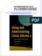 Using and Administering Linux Volume 2 Zero To Sysadmin Advanced Topics 2Nd Ed 2Nd Edition David Both Ebook Full Chapter