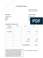 Invoices Receipts Standard-Receipts Tax-Receipt-Template