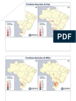 CEGN - Fronteiras agrícolas de soja, milho e cana-de-açúcar para o Brasil