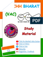 Unit - 2 Swachh Bharat Rural and Urban Facets Study Material