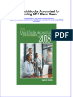 Using Quickbooks Accountant For Accounting 2018 Glenn Owen Ebook Full Chapter