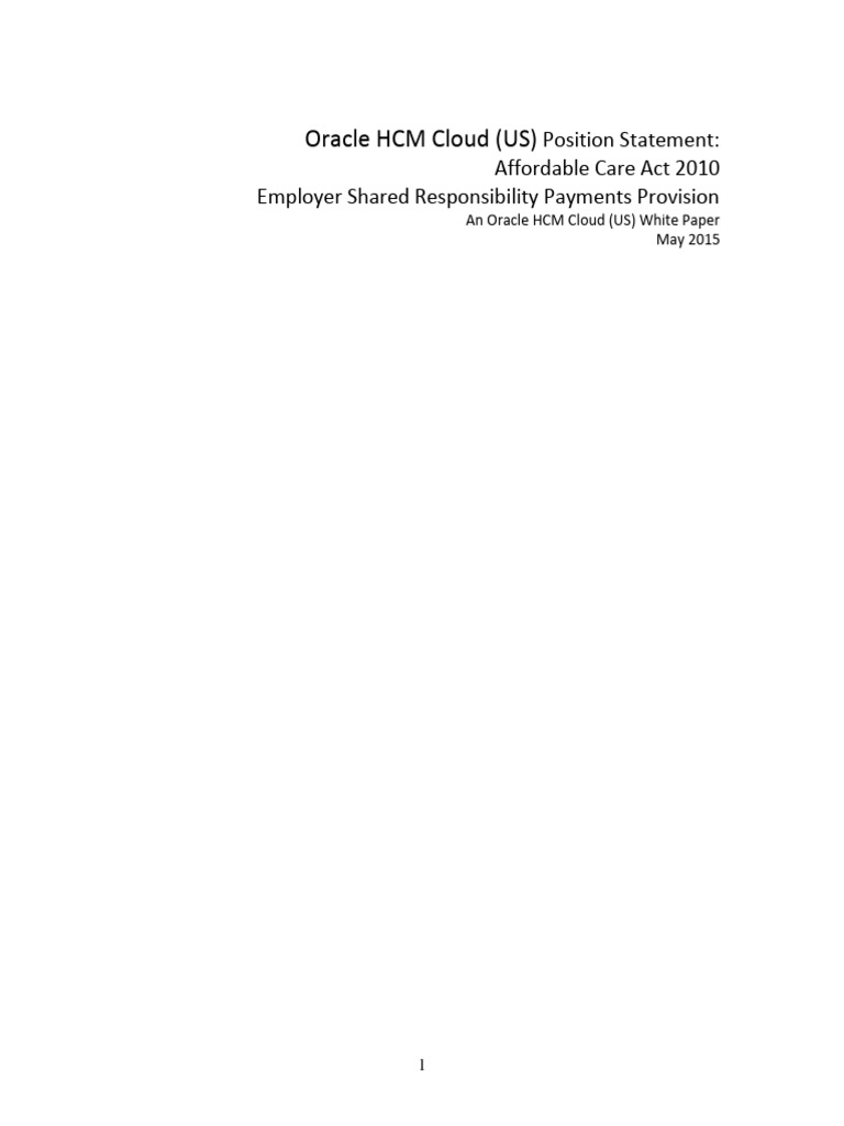 Fusion_Employer_Shared_Responsibility_Payments_Provision_Position ...