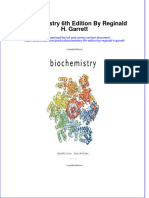 Biochemistry 6Th Edition by Reginald H Garrett Full Chapter