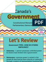 Canada's Government 