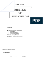 Chapter 4 Kinetics of Rigid Bodies 2D