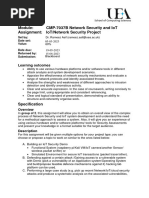 NSE and IoT Coursework 2 Description.v4