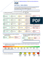 Sales Admin Feedback Form3a