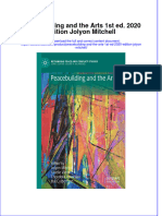 Peacebuilding And The Arts 1St Ed 2020 Edition Jolyon Mitchell download pdf chapter