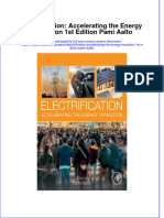 Electrification Accelerating The Energy Transition 1St Edition Pami Aalto Full Chapter