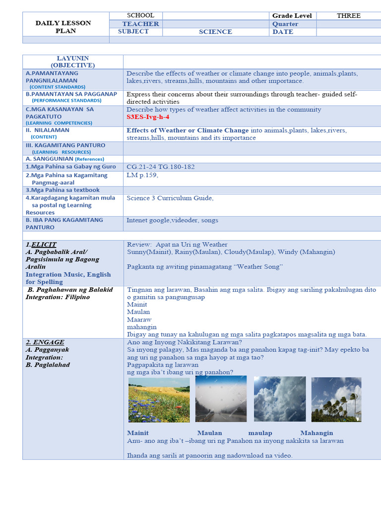 DLP Science 3 | PDF