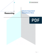 Ibps Clerk Reasoning