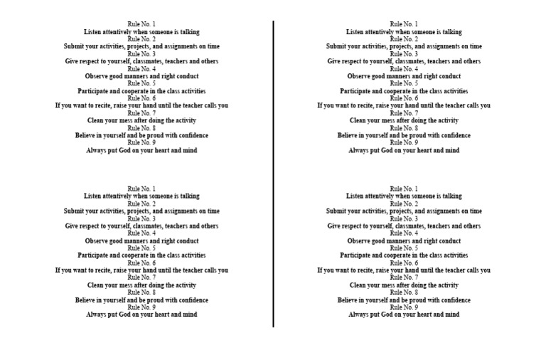 a-class-rules-pdf