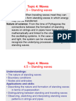 Topic 4.5 - Standing Waves