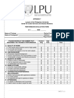 Performance Evaluation