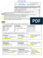Géométrie Analytique -Extrait Des Examens Régionaux Prof.lahsaini (Www.pc1.Ma)