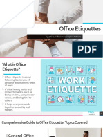 Office Etiquettes