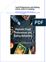 Pediatric Food Preferences and Eating Behaviors Julie C Lumeng Download PDF Chapter