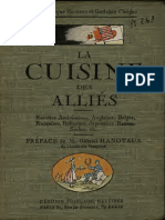 La Cuisine Des Alliés (1918)