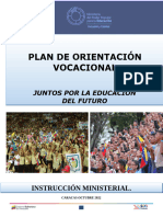 Intrucción Ministerial. Plan de Orientacion Vocacional(1) OTS 23 UNO de LOS NUEVO 232