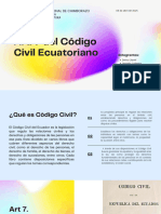 Art. 7 - Código Civil - Abril 2024