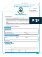 KMA Sacco loan application form