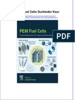 Pem Fuel Cells Gurbinder Kaur Download PDF Chapter