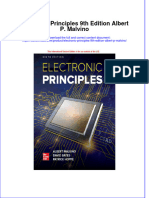 Electronic Principles 9Th Edition Albert P Malvino Full Chapter