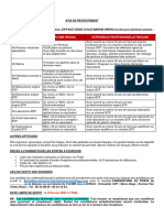 Poste Diplôme Requis Experience Profesionnelle Requise: 23 Février 2024 À 17h00