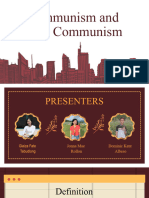 Communism Post Communism