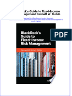 Blackrocks Guide To Fixed Income Risk Management Bennett W Golub Full Chapter