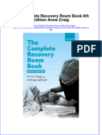 The Complete Recovery Room Book 6Th Edition Anne Craig Full Download Chapter