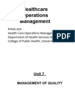 7 Operations Management UNIT 7