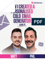 Cold Email Generator - 07.03.24
