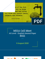 As Level 8021 Egp Misa Cell Meet 2020