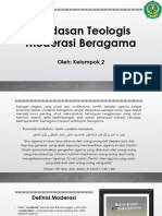 Landasan Teologis Moderasi Beragama