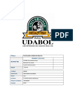 Pluralismo Juridico en Bolivia - Trabajo Fisico