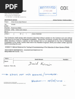 Method Statement For Testing & Commissioning of Fire Detection