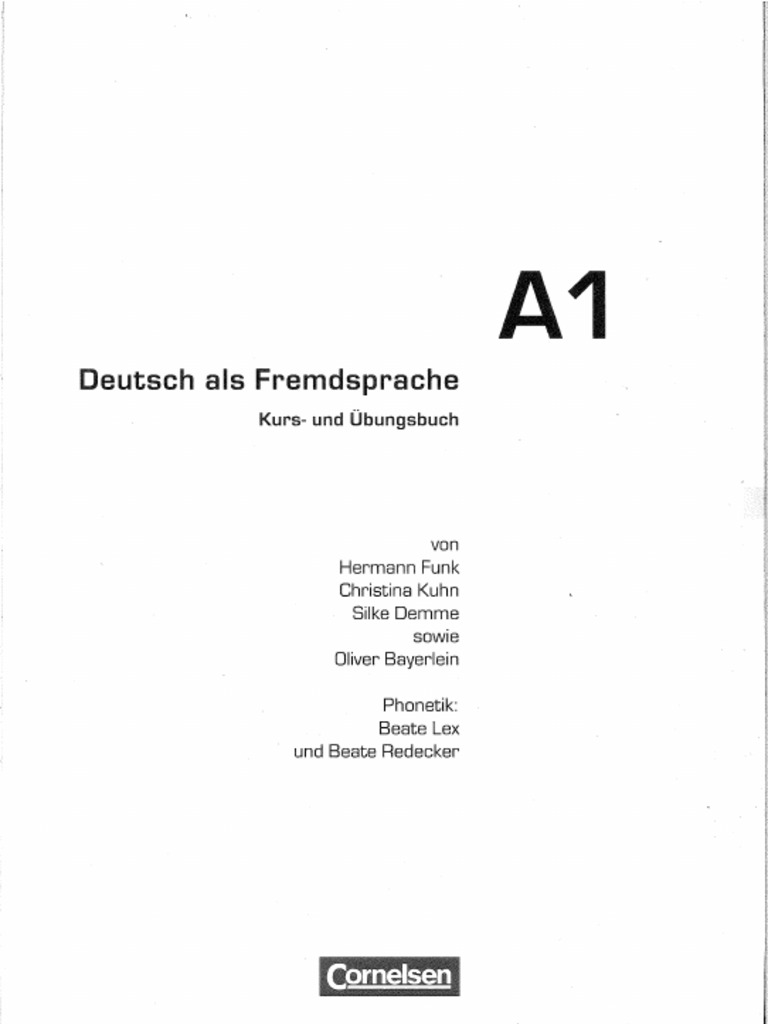 StudioD A1 Ders Kitabi | PDF