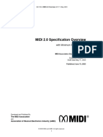 M2-100-U v1-1 MIDI 2-0 Specification Overview