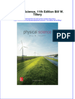 Physical Science 11Th Edition Bill W Tillery download pdf chapter